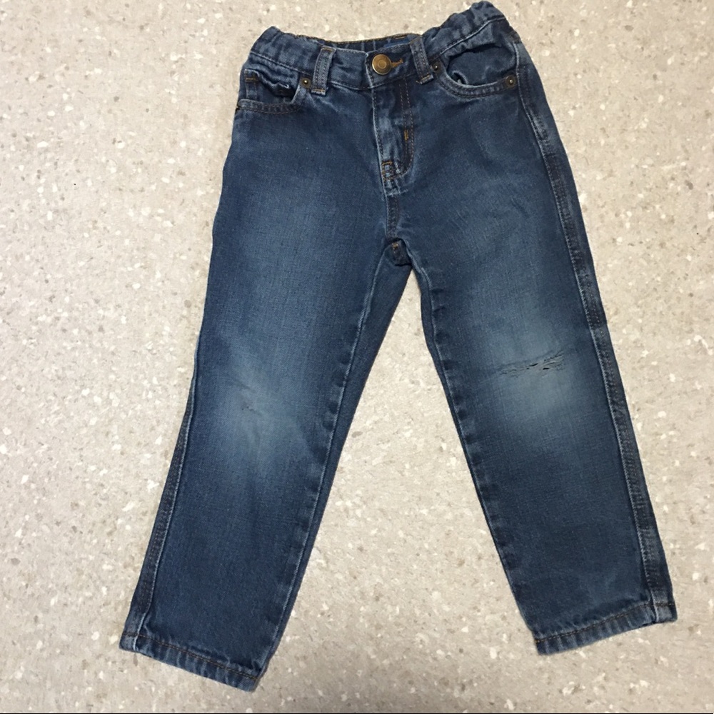 JEANS Outdoor kids 4T denim distressed
